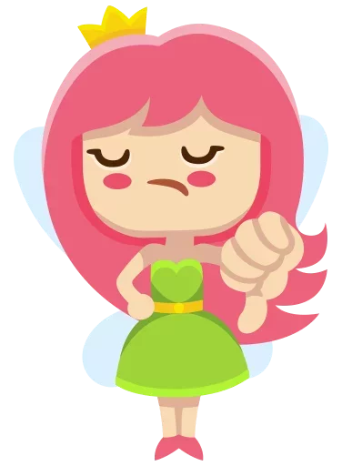 👎 Стикер «Little Fairy» для Telegram