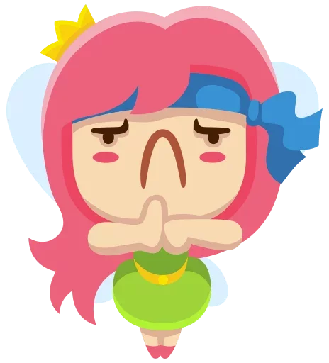 🤜 Стикер «Little Fairy» для Telegram