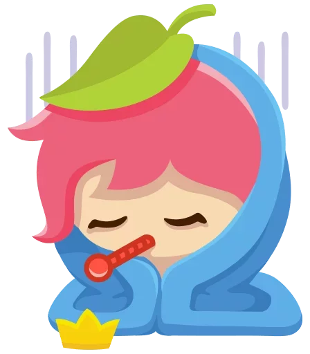 🤒 Стикер «Little Fairy» для Telegram