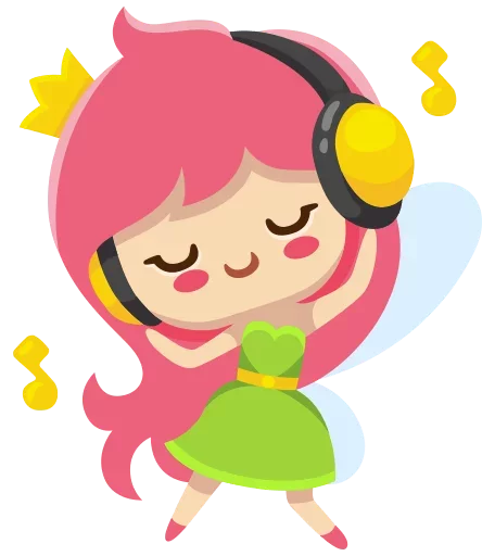 😛 Стикер «Little Fairy» для Telegram