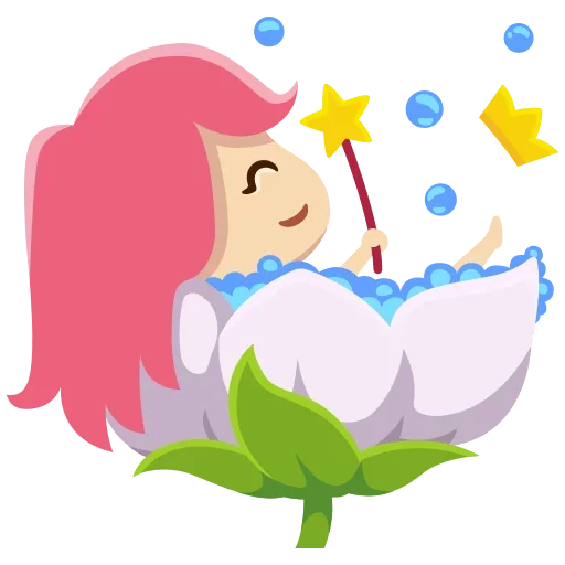 😘 Стикер «Little Fairy» для Telegram