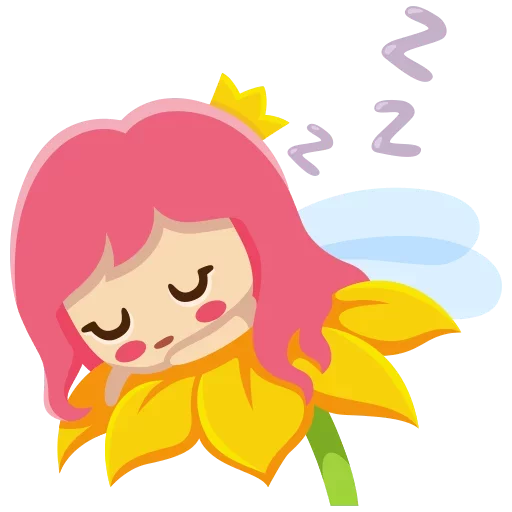 😼 Стикер «Little Fairy» для Telegram
