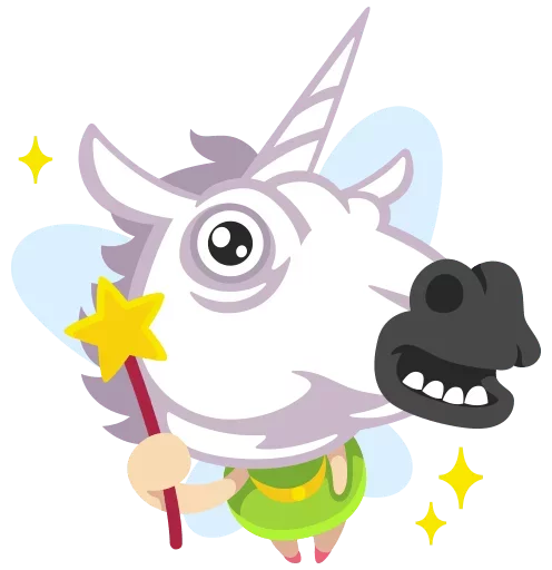 🦄 Стикер «Little Fairy» для Telegram