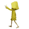 Стикер 5 🟡 Набор эмоджи по игре «Little Nightmares»