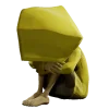 Стикер 4 🟡 Набор эмоджи по игре «Little Nightmares»