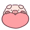 Стикер 45 Little Piggy
