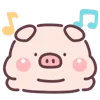 Стикер 11 Little Piggy