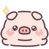 Стикер 13 Little Piggy