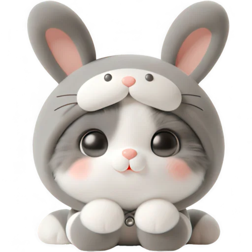 ☺️ Стикер «Маленький Ушастик» для Telegram