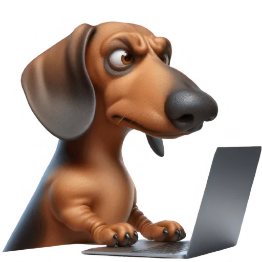 💻 Стикер «Сосиска Такса» для Telegram