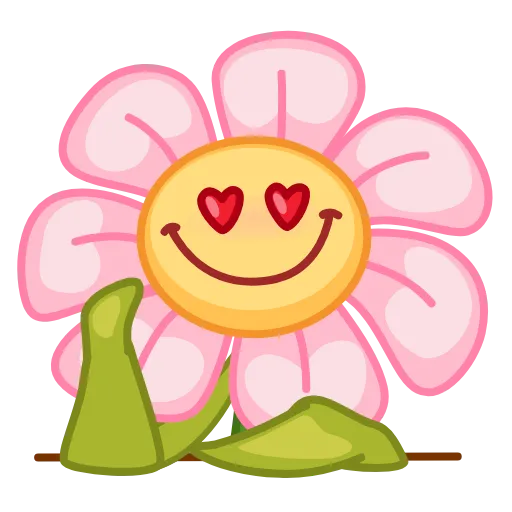 Стикер 11 Live Flowers