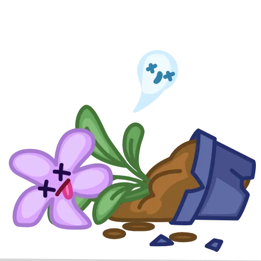 Стикер 19 Live Flowers