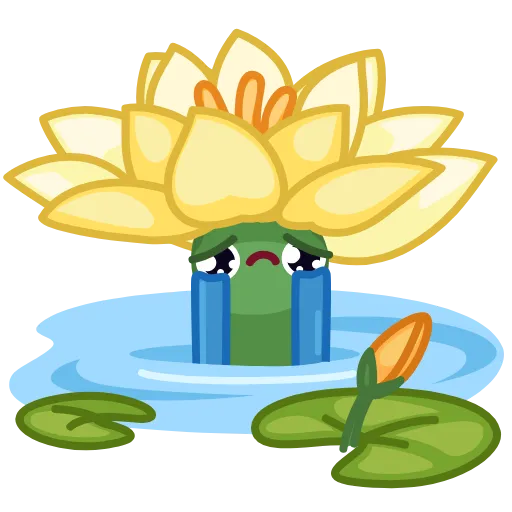 Стикер 14 Live Flowers