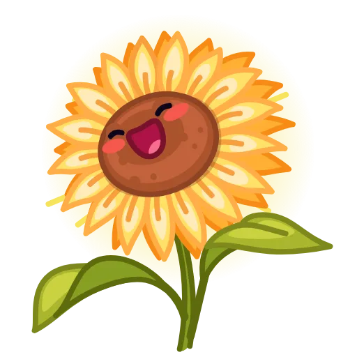 Стикер 8 Live Flowers