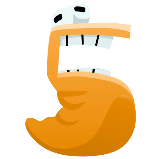 Стикер 31 Living Alphabet Emoji