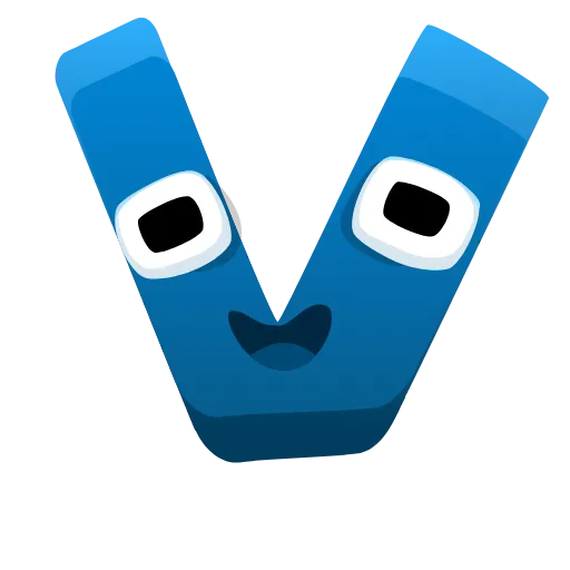 Стикер 22 Living Alphabet Emoji