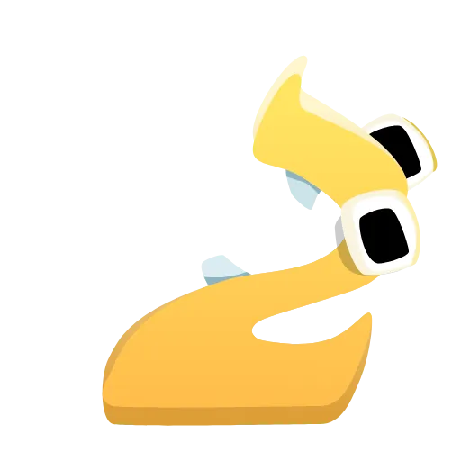 Стикер 28 Living Alphabet Emoji