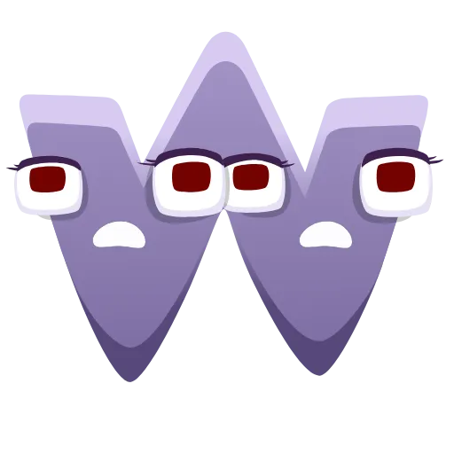 Стикер 23 Living Alphabet Emoji