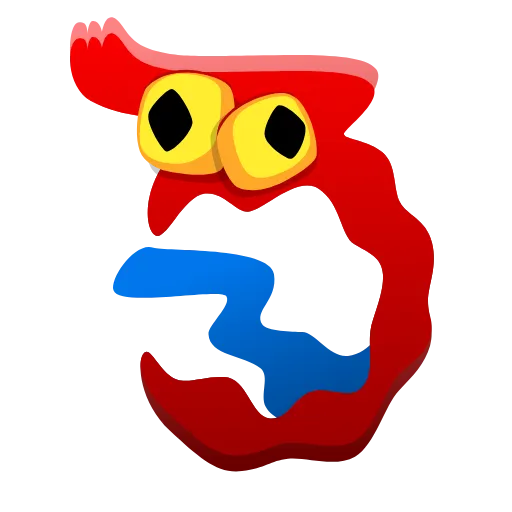 Стикер 29 Living Alphabet Emoji