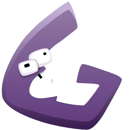 Стикер 7 Living Alphabet Emoji