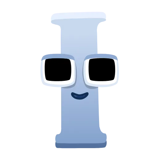 Стикер 9 Living Alphabet Emoji
