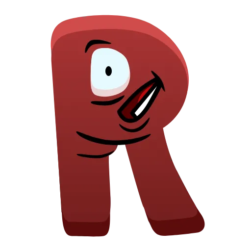 Стикер 18 Living Alphabet Emoji