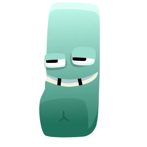 Стикер 12 Living Alphabet Emoji