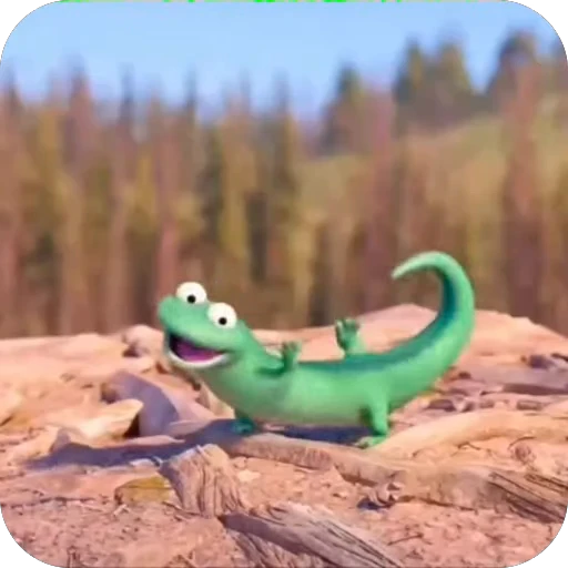 🕺 Стикер «Lizard» для Telegram