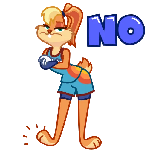 Стикер 15 Lola Bunny