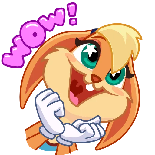 Стикер 17 Lola Bunny