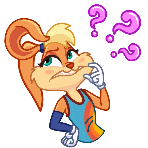 Стикер 7 Lola Bunny