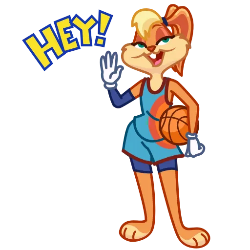 Стикер 5 Lola Bunny
