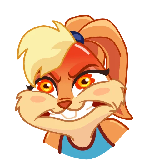 Стикер 8 Lola Bunny