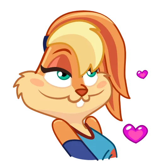 Стикер 16 Lola Bunny
