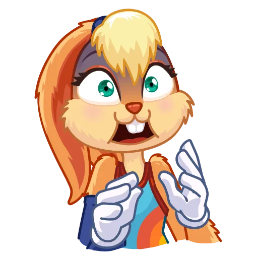 Стикер 4 Lola Bunny
