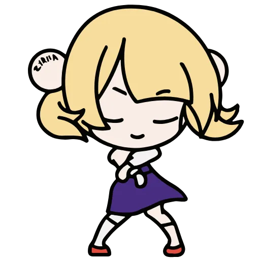Стикер 11 Loli Dance