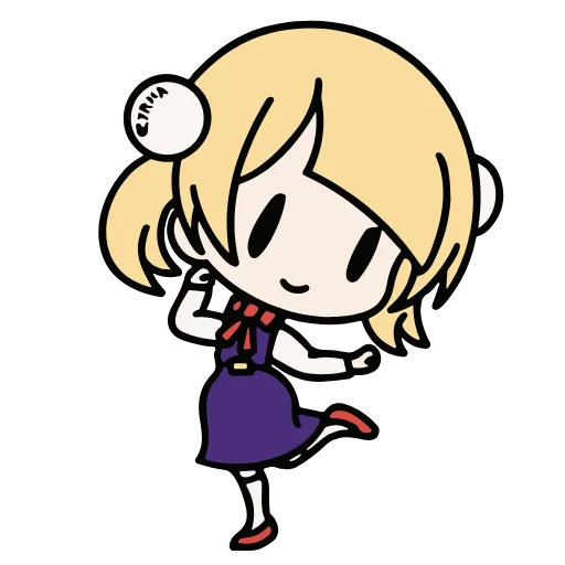 Стикер 3 Loli Dance