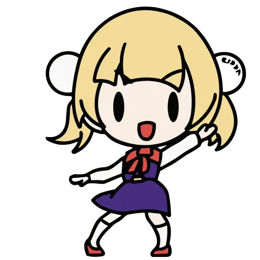 Стикер 8 Loli Dance