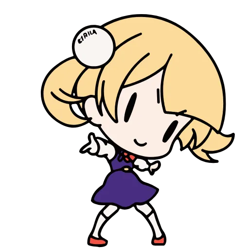 Стикер 2 Loli Dance