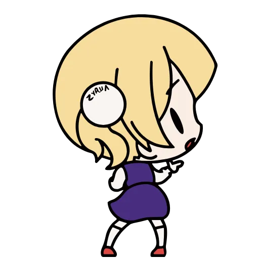 Стикер 14 Loli Dance
