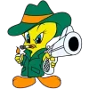 Стикер 23 🧒 Набор эмоджи с персонажами мультов из Looney Tunes