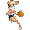 Стикер 9 🧒 Набор эмоджи с персонажами мультов из Looney Tunes