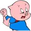 Стикер 38 🧒 Набор эмоджи с персонажами мультов из Looney Tunes