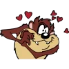 Стикер 18 🧒 Набор эмоджи с персонажами мультов из Looney Tunes