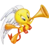 Стикер 24 🧒 Набор эмоджи с персонажами мультов из Looney Tunes