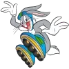 Стикер 5 🧒 Набор эмоджи с персонажами мультов из Looney Tunes