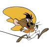 Стикер 34 🧒 Набор эмоджи с персонажами мультов из Looney Tunes
