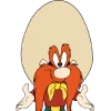 Стикер 36 🧒 Набор эмоджи с персонажами мультов из Looney Tunes