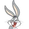 Стикер 2 🧒 Набор эмоджи с персонажами мультов из Looney Tunes