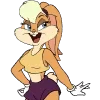 Стикер 8 🧒 Набор эмоджи с персонажами мультов из Looney Tunes